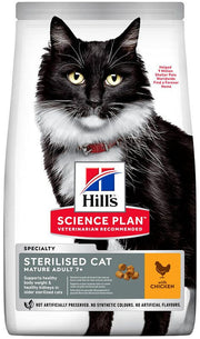 Hill's Science Plan Feline Cibo Secco Pollo Per Gatti Adulti Maturi Sterilizzati 10kg-1