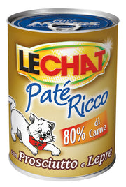 Lechat Pate' Gatto Prosciutto Lepre 400 g