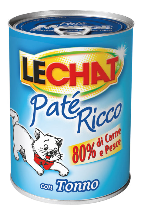 Lechat Pate' Gatto Tonno Naturale 400 g