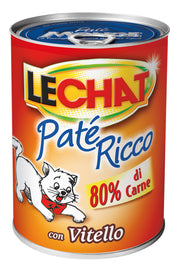 Lechat Pate' Gatto Vitello 400 g