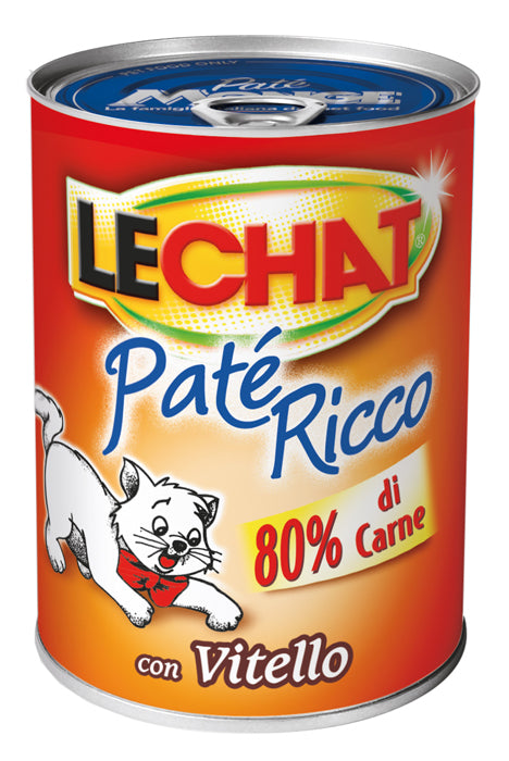 Lechat Pate' Gatto Vitello 400 g