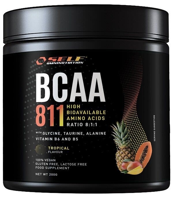 Self Omninutrition BCAA 8:1:1 Gusto Tropical 200g-1
