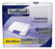 Soffisof Classic Traversa Rimboccabile Per Incontinenza Extra 80x180cm 15 Pezzi-1