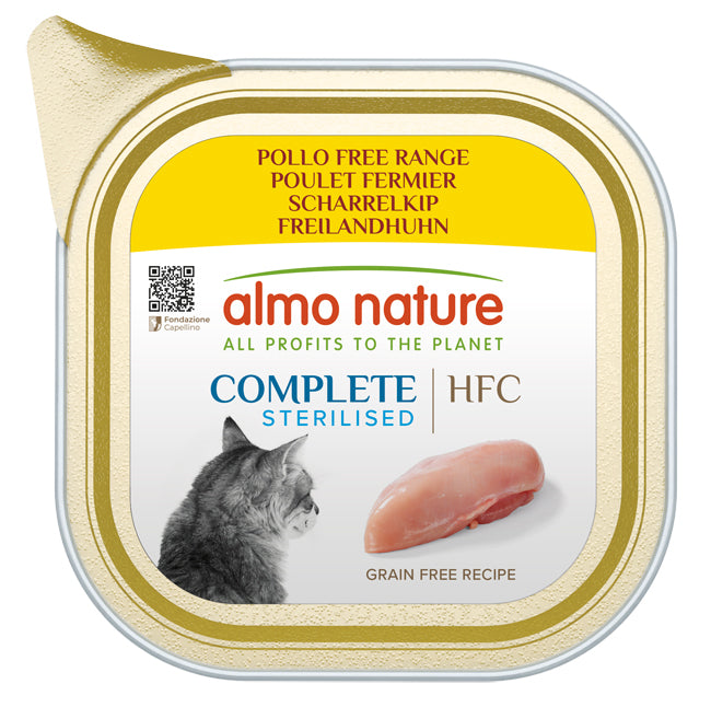 Hfc Cat Complete Sterilizzato Pollo Free Range Chicken 85 g