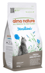 Almo Nature Funzionali Cat Sterilised Crocchette Acciughe 400 g