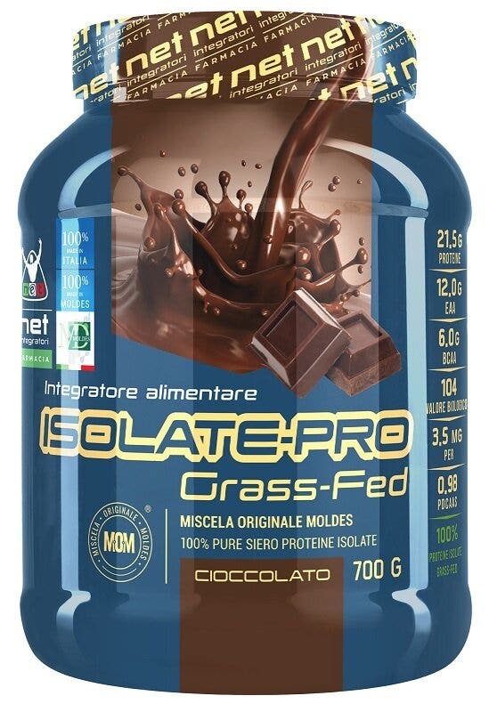 Net Integratori Isolate Pro Proteine Isolate Gusto Cioccolato 700g-1