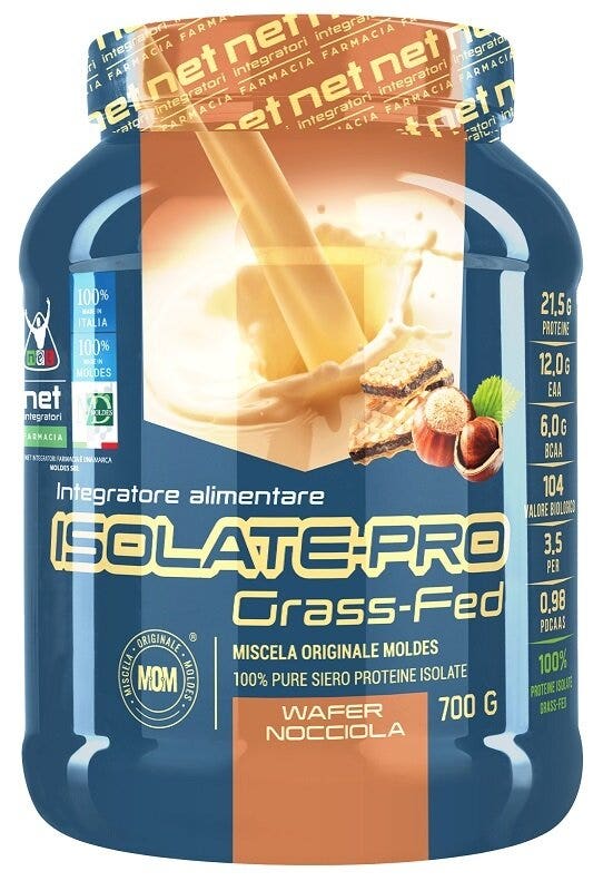 Net Integratori Isolate Pro Proteine Isolate Gusto Wafer 700g-1