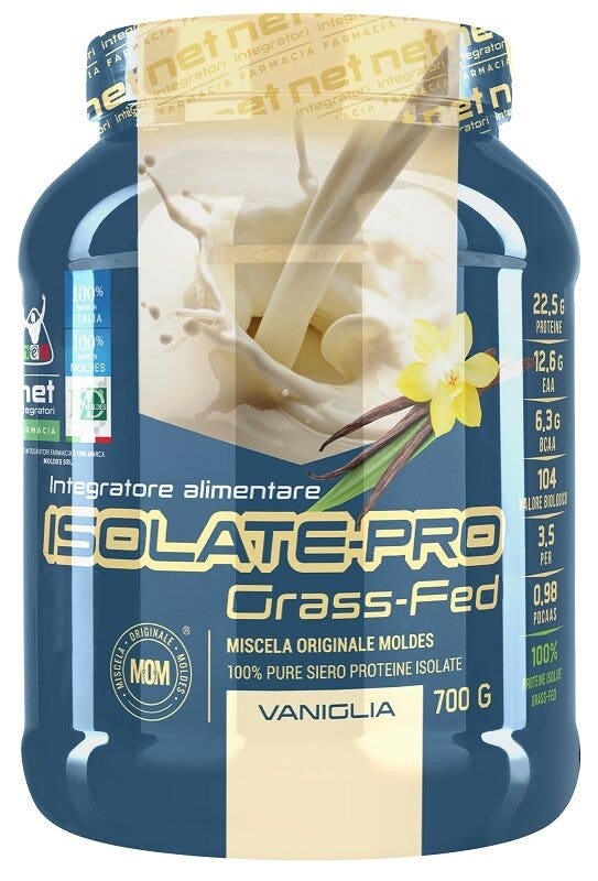 Net Integratori Isolate Pro Proteine Isolate Gusto Vaniglia 700g-1