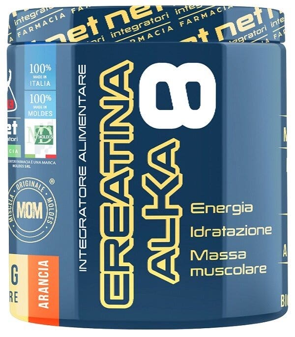 Net Integratori Creatina Alka 8 Gusto Arancia 200g-1