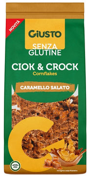 Giusto Senza Glutine Ciok&crock Cornflakes Caramello Salato 125 g