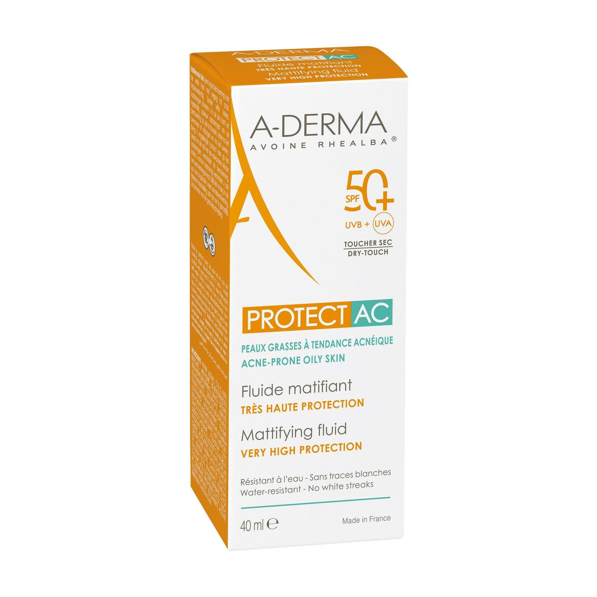 A-Derma Protect AC Fluido Opacizzante 40ml SPF50+-8