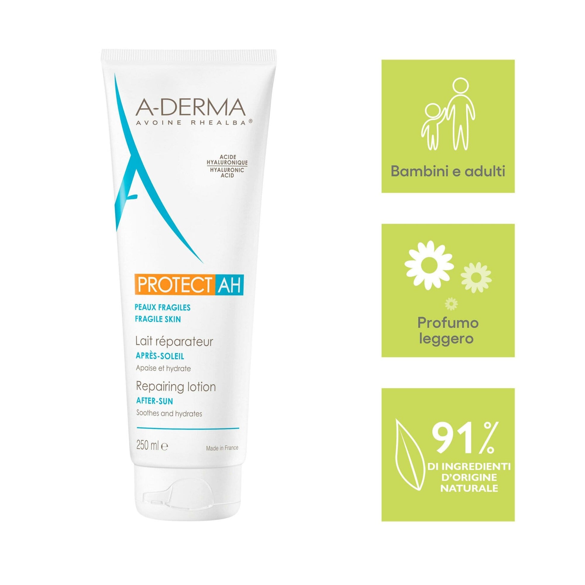 A-Derma A-D Protect AH Latte Ristrutturante 250ml-5