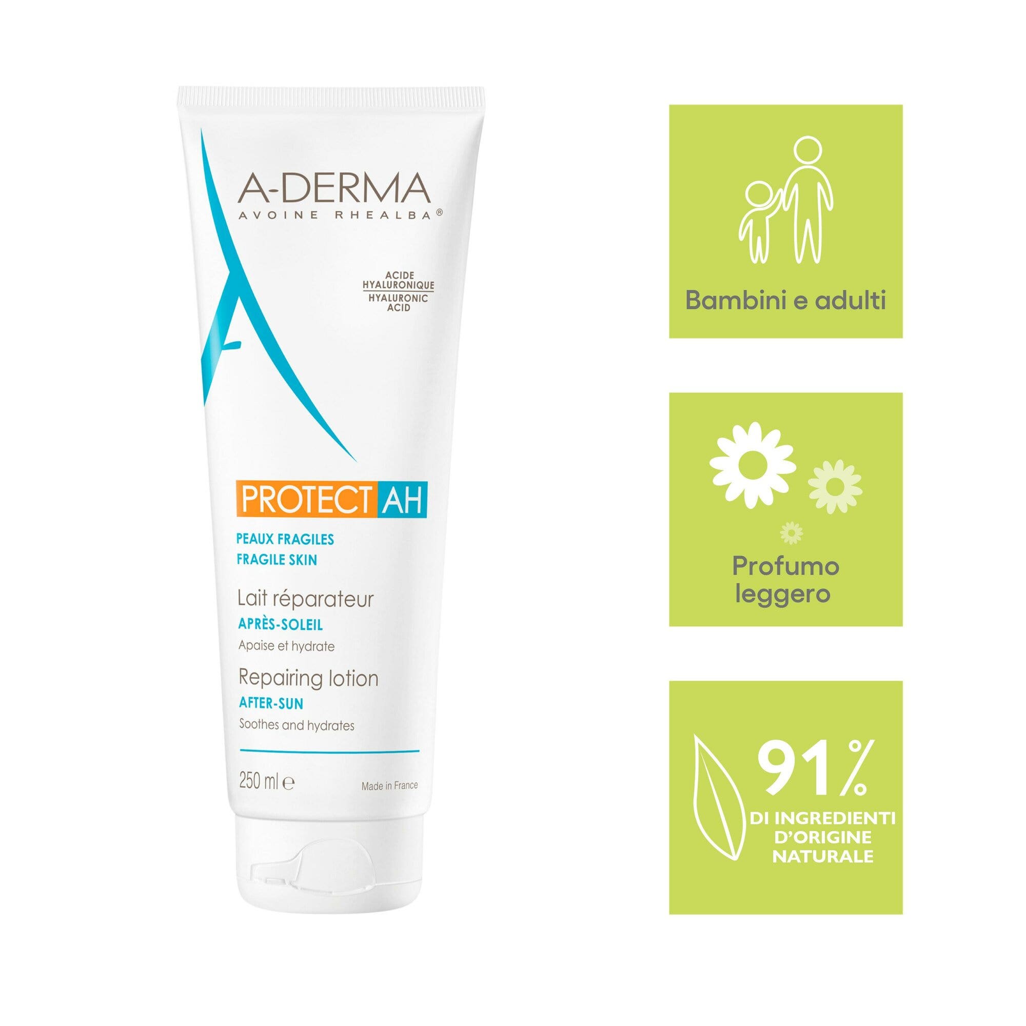 A-Derma A-D Protect AH Latte Ristrutturante 250ml-5