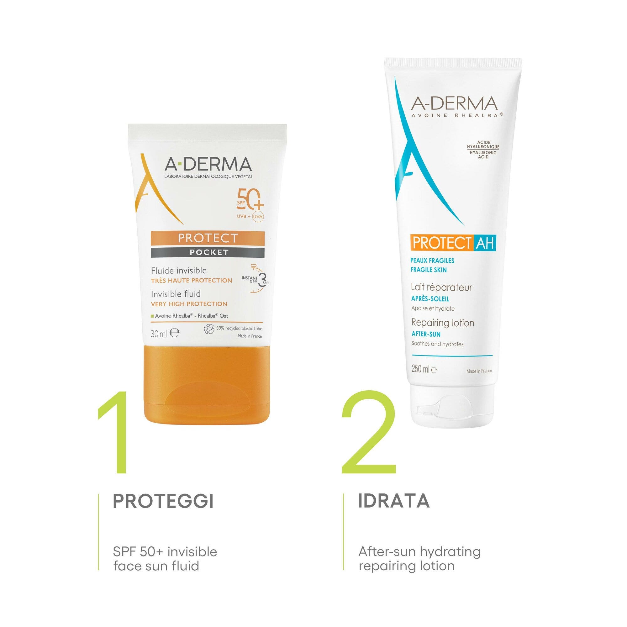 A-Derma A-D Protect AH Latte Ristrutturante 250ml-9