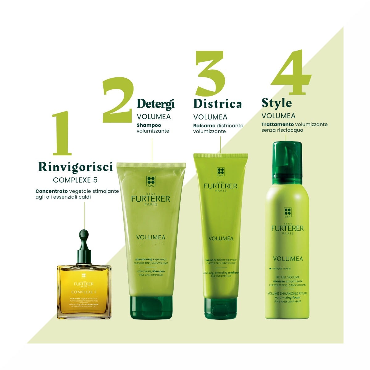 Rene Furterer Volumea Shampoo Volumizzante Capelli Sottili Senza Volume 200ml-9