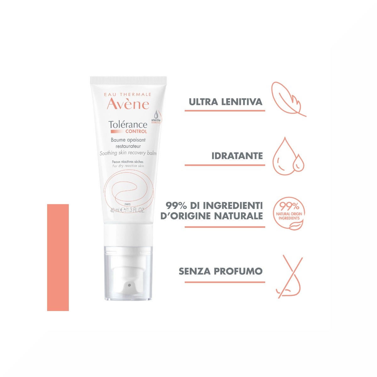 Avene Tolerance Control Balsamo Lenitivo Riequilibrante 40ml-10
