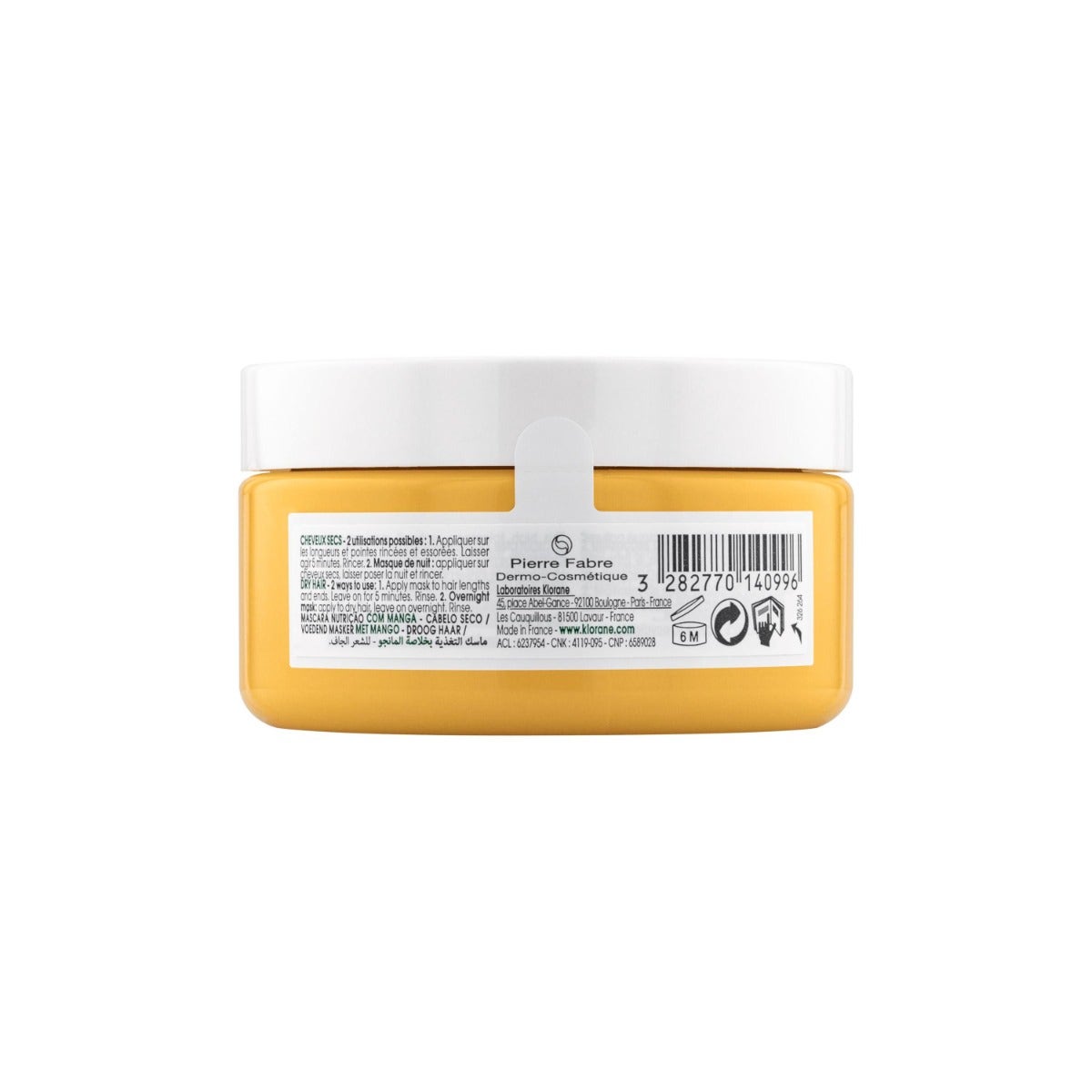 Klorane Maschera Al Mango 150ml-6