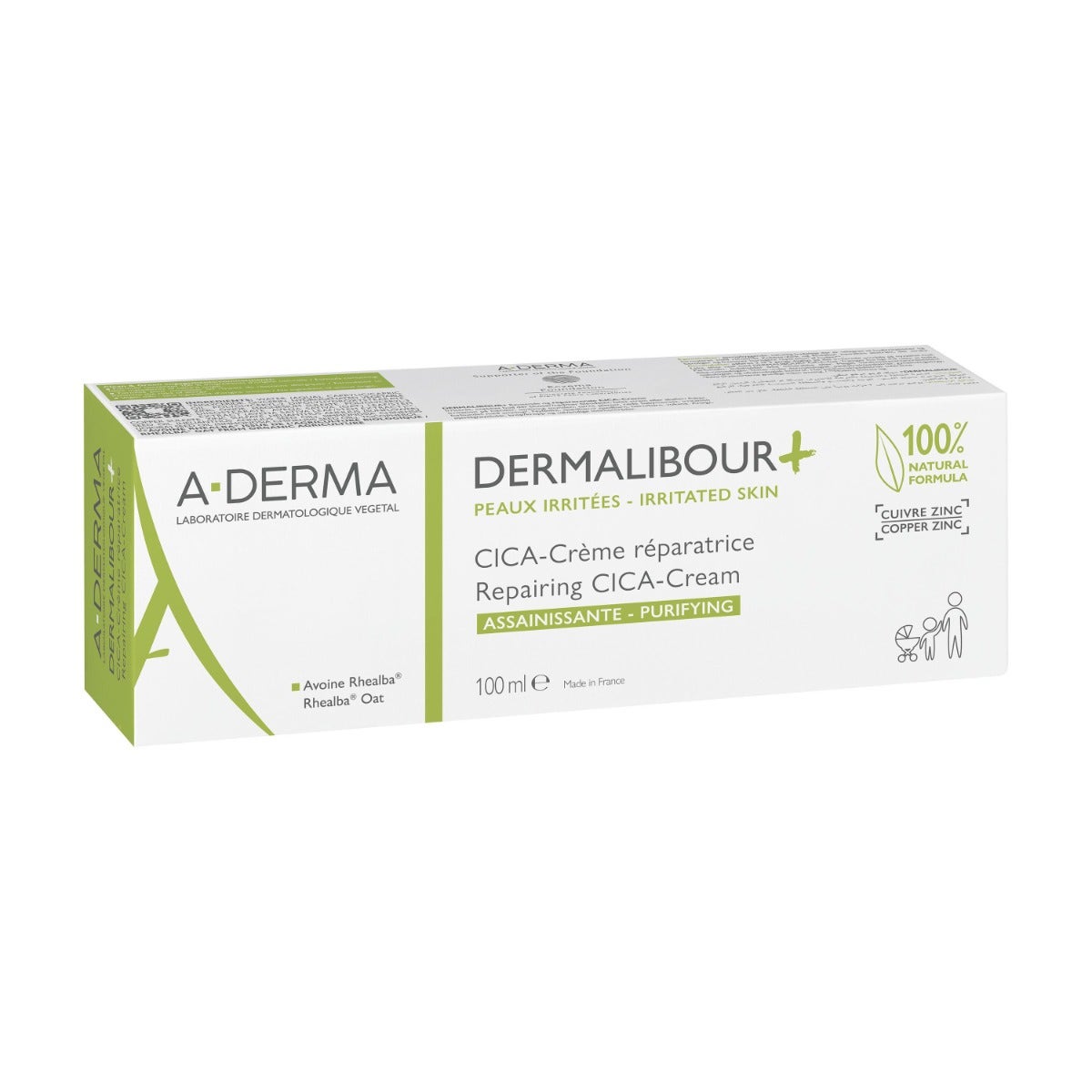 Aderma Dermalibour+ Cica-Crema Ristrutturante Purificante Pelli Irritabili 100ml-12