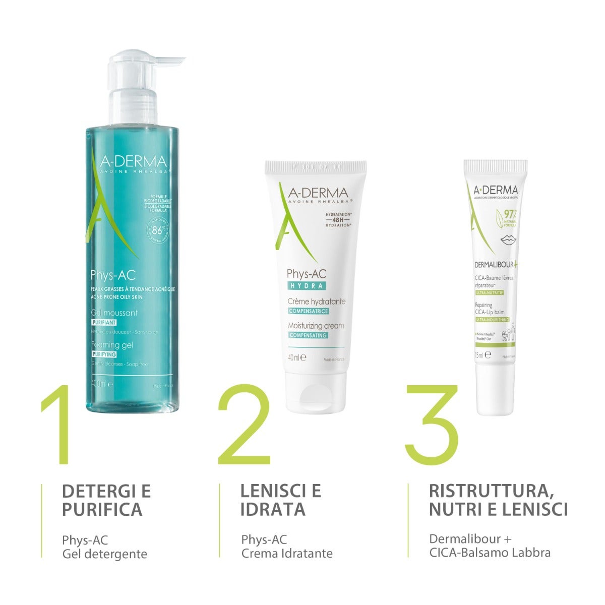 A-Derma Dermalibour+Cica Balsamo Labbra 15ml-9