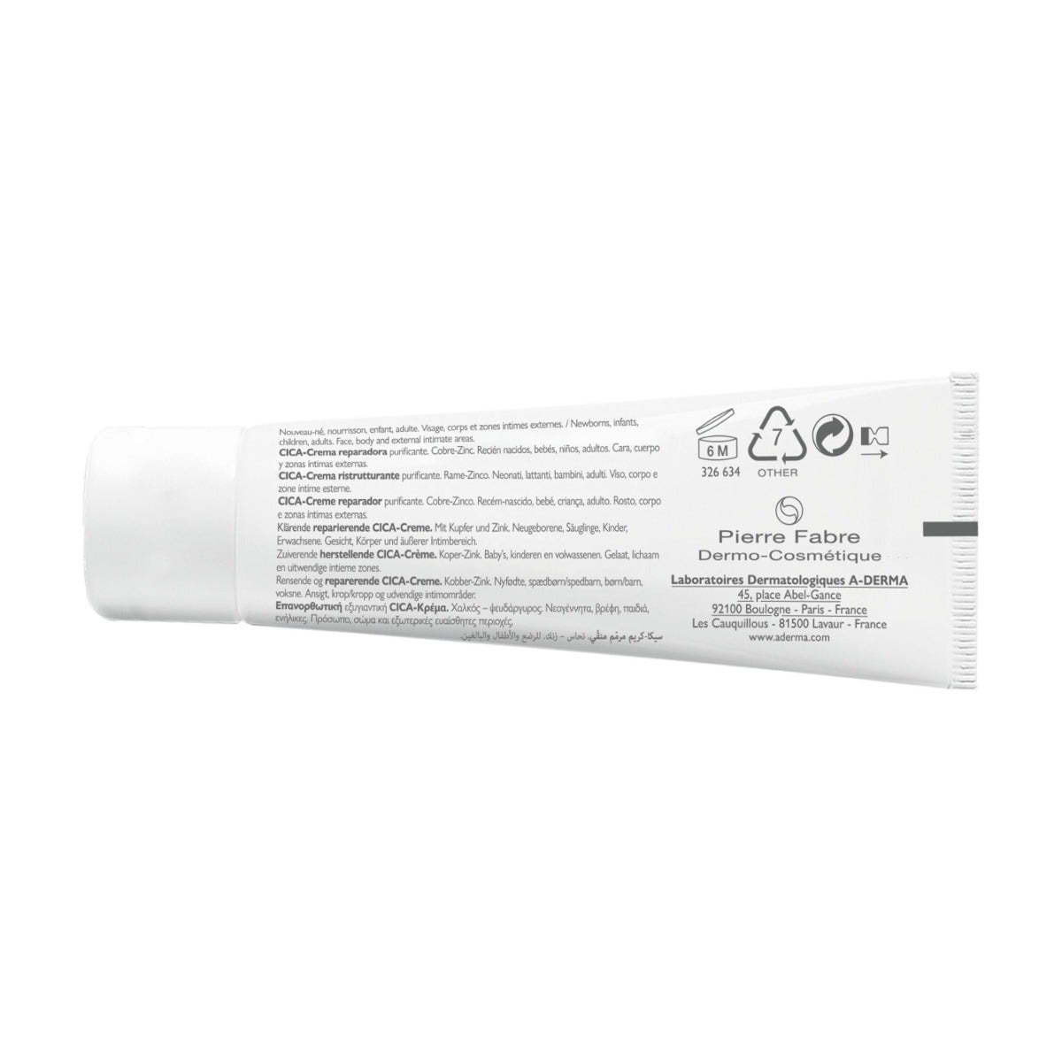 Aderma Dermalibour+ Cica-Crema Ristrutturante Purificante Pelli Irritabili 50ml-1