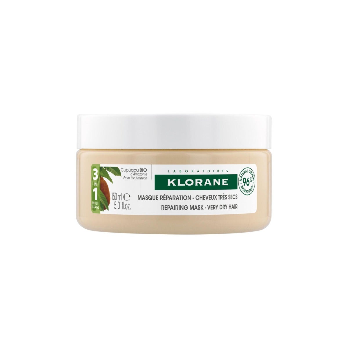 Klorane Maschera Al Burro Di Cupuacu Bio Riparatrice 150ml-3