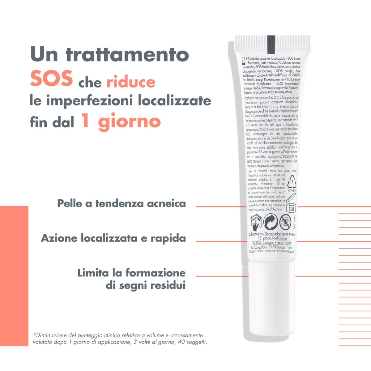Eau Thermale Avène Cleanance Comedomed Trattamento Adsorbente Localizzato 15ml-2