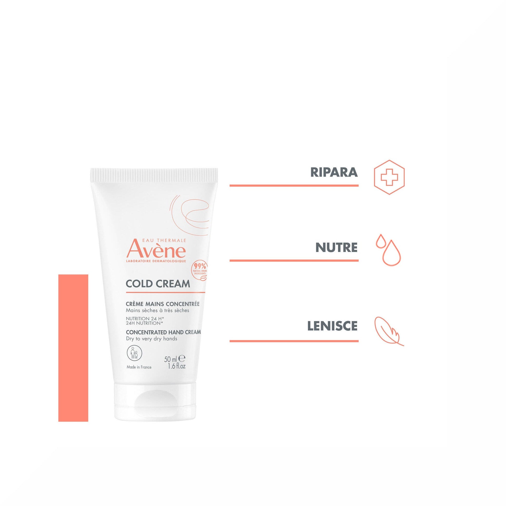 Eau Thermale Avene Cold Cream Crema Mani Concentrata 50ml-4