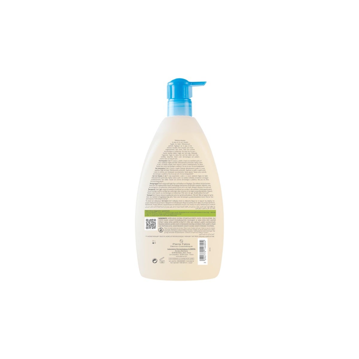 A-Derma Primalba Gel Detergente 2in1 750ml-8