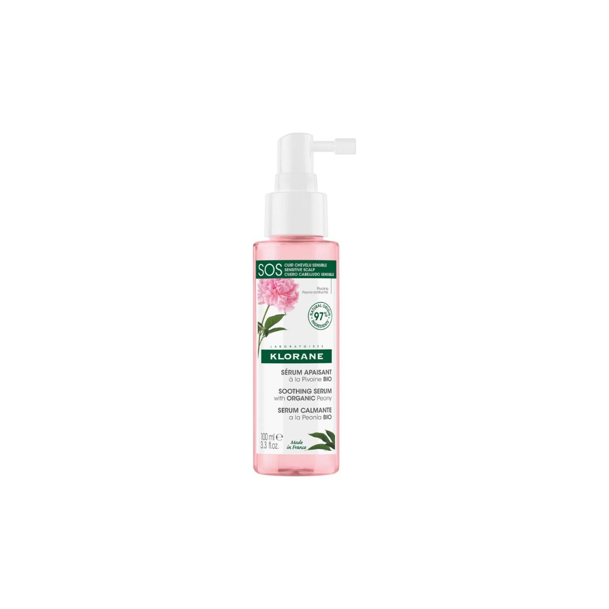 Klorane Siero Lenitivo alla Peonia Bio 100ml-0