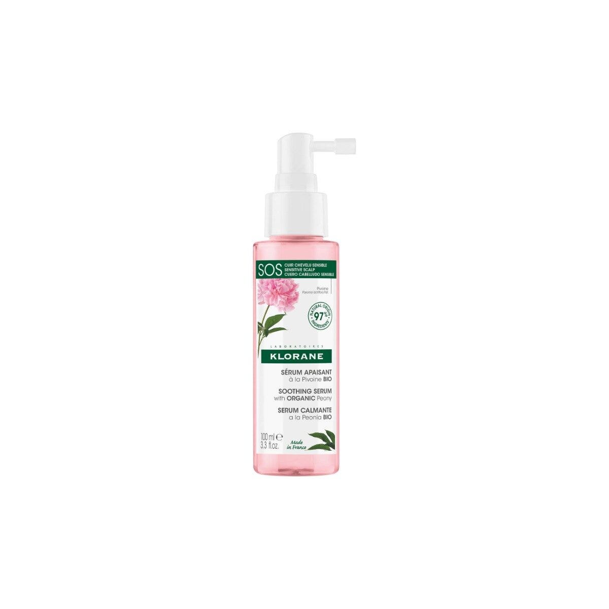 Klorane Siero Lenitivo alla Peonia Bio 100ml-6