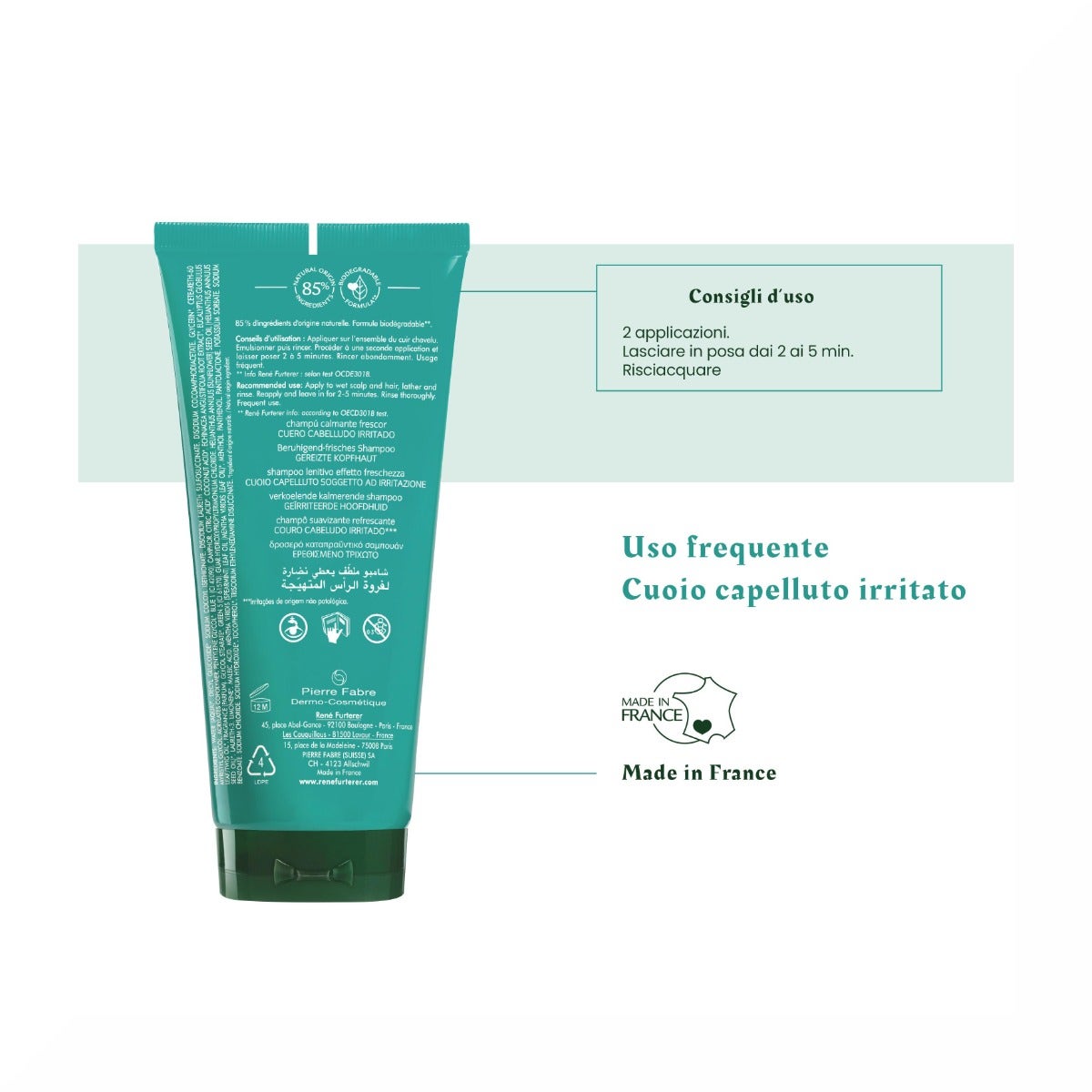 Rene Furterer Astera Fresh Shampoo Lenitivo 200ml-4