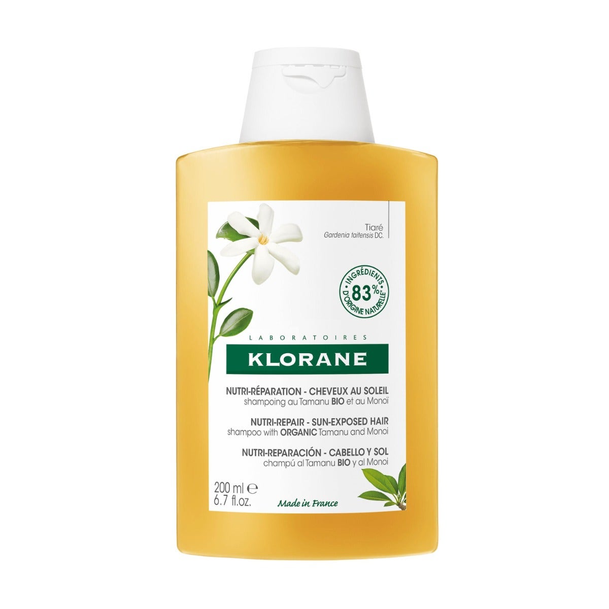 Klorane Shampoo Nutritivo Tamanu Bio E Monoï 200ml-1