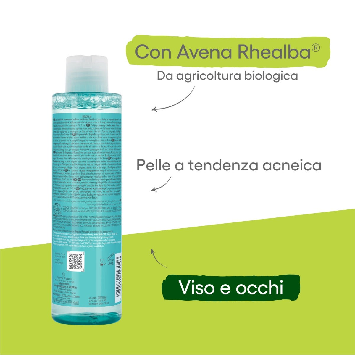 A-Derma Biology Ac Acqua Micellare Detergente Purificante Anti-imperfezioni 200ml-7