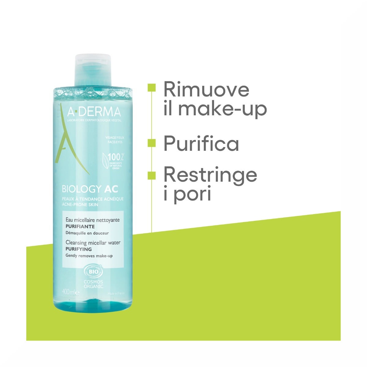 A-Derma Biology Ac Acqua Micellare Detergente Purificante Anti-imperfezioni 400ml-6