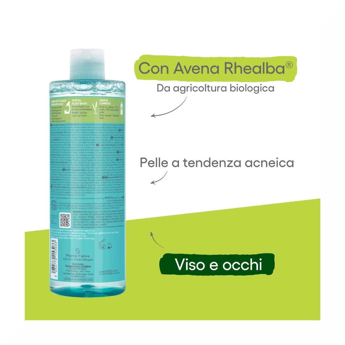 A-Derma Biology Ac Acqua Micellare Detergente Purificante Anti-imperfezioni 400ml-7