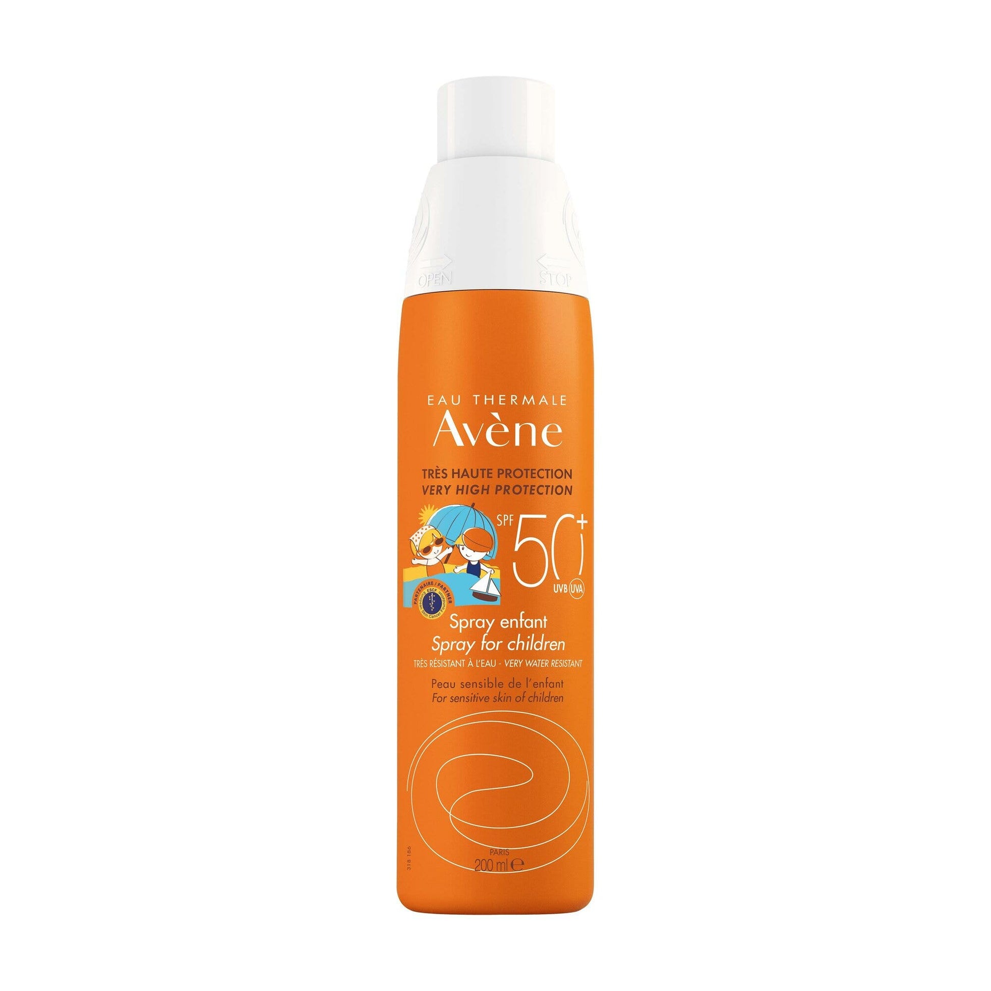 Avene Eau Thermale SPF 50+ Spray Bambini 200ml-1