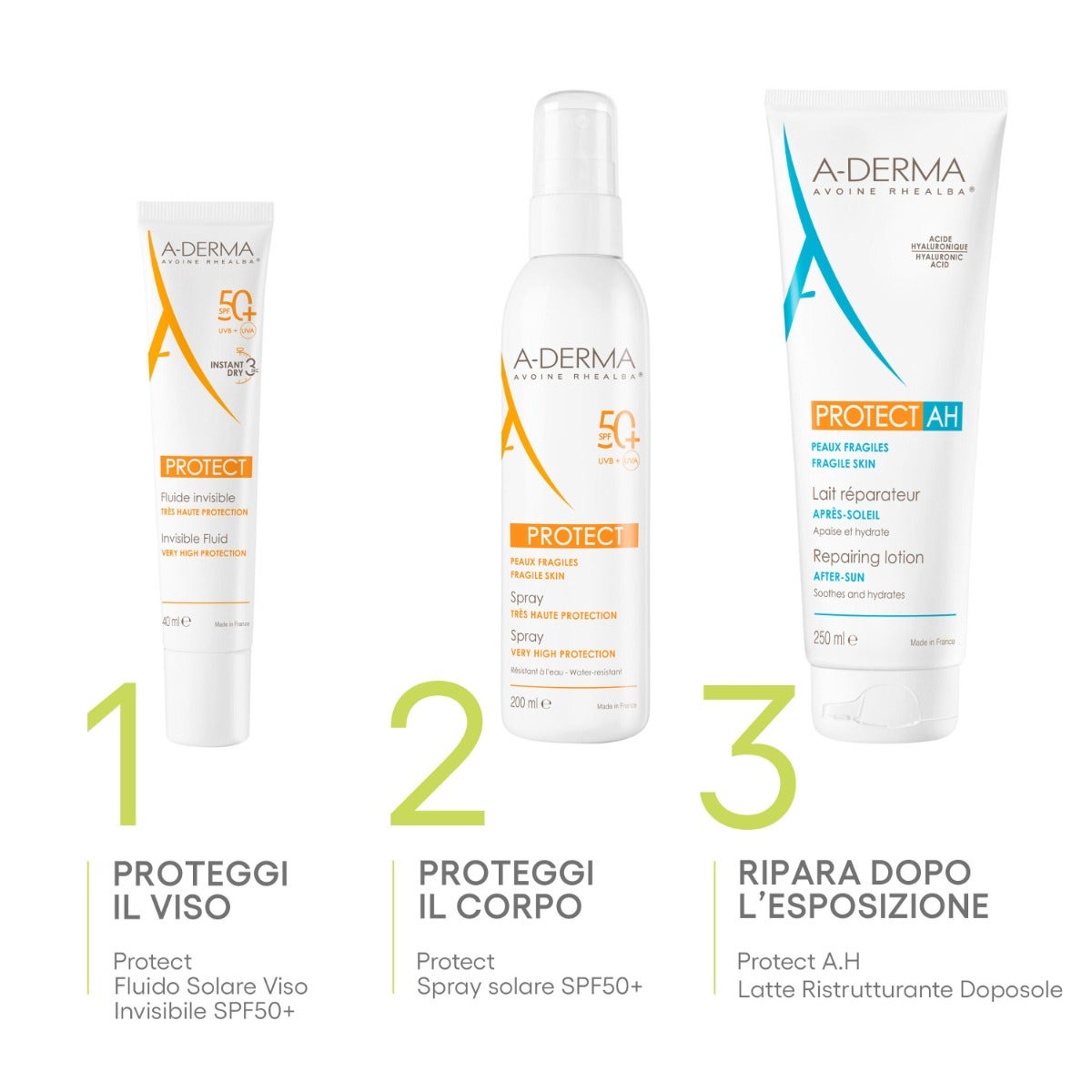 A-Derma Protect Fluido Invisibile Spf50+ 40ml-8
