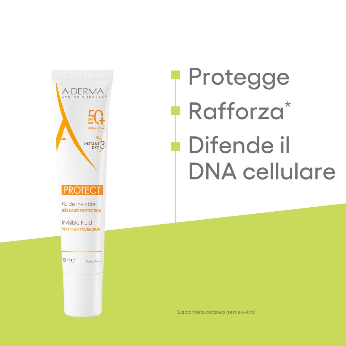 A-Derma Protect Fluido Invisibile Spf50+ 40ml-5