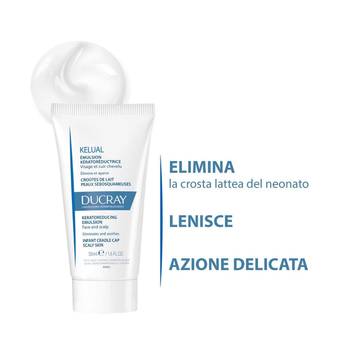 Ducray Kelual Emulsione 50ml-5
