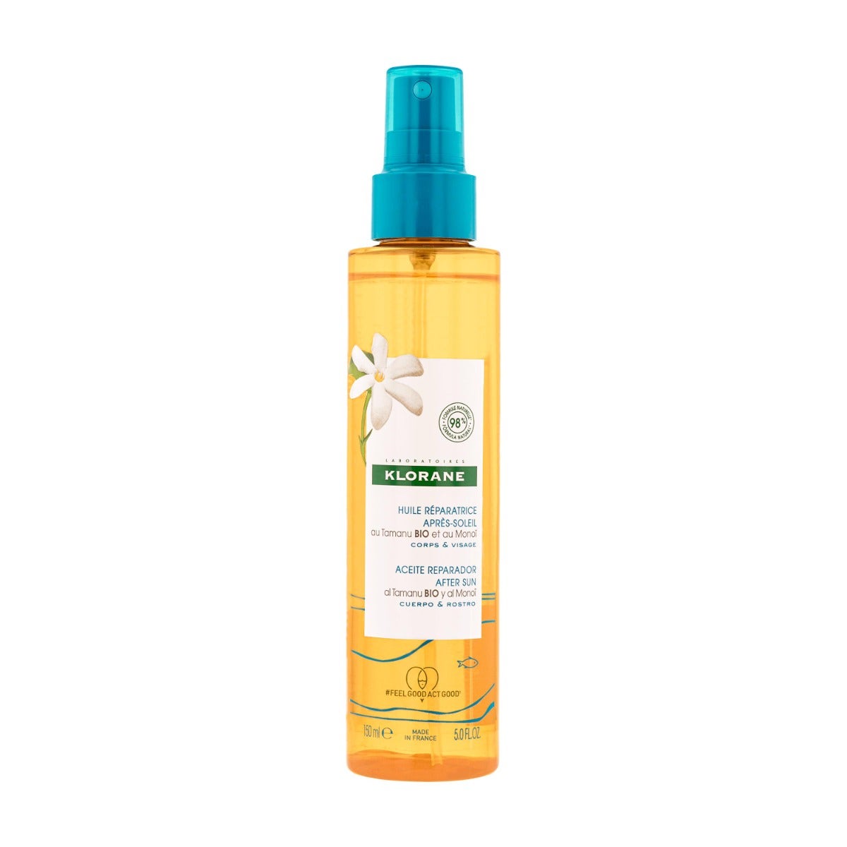 Klorane Olio Ristrutturante Doposole Viso E Corpo 150ml-1