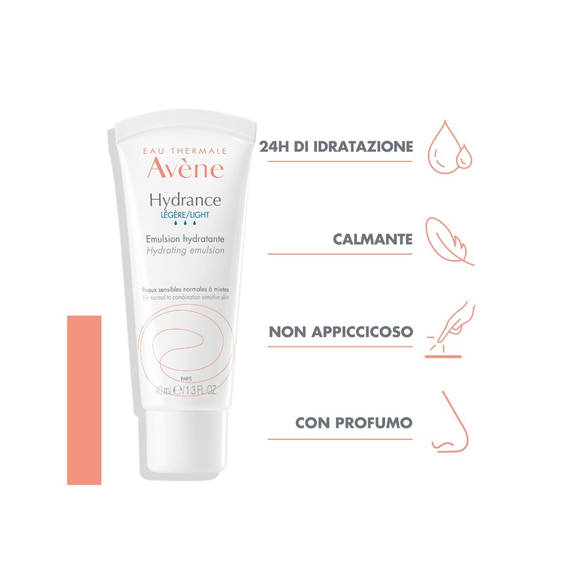 Avene Eau Thermale Hydrance Crema Leggera 40ml-4