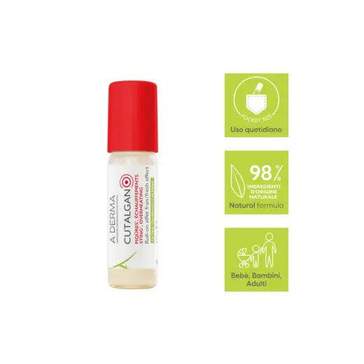 A-derma Cutalgan Roll-on Effetto Fresco Ultra-lenitivo 10 ml-4