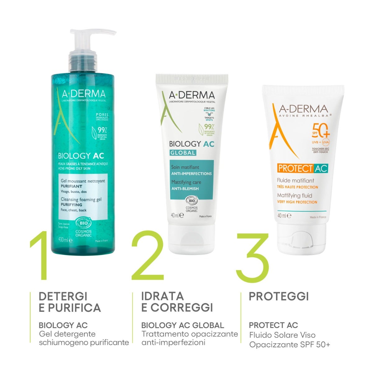 A-Derma Biology Ac Trattamento Opacizzante Anti-imperfezioni 40ml-9