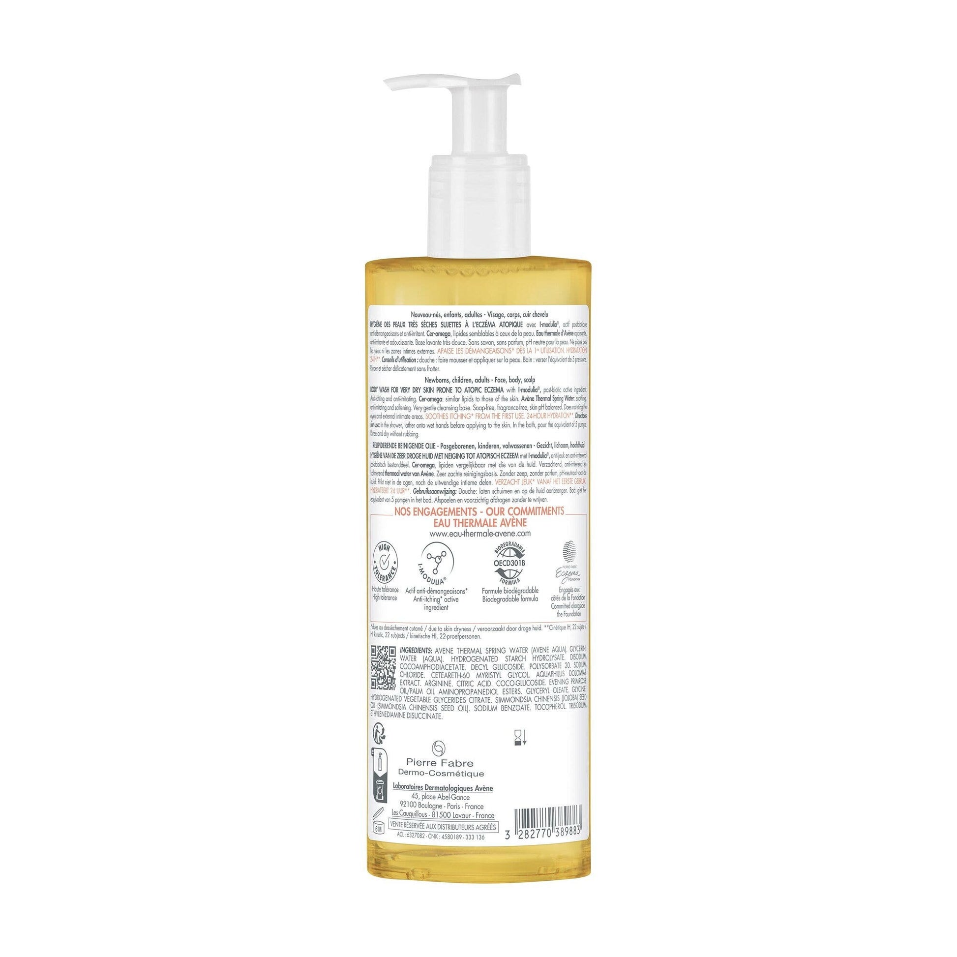 Eau Thermale Avène Xeracalm AD Olio Detergente Liporestitutivo 400ml-3