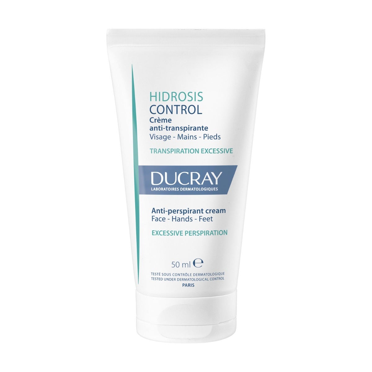 Ducray Hidrosis Control Crema Viso/Mani/Piedi 50ml-2
