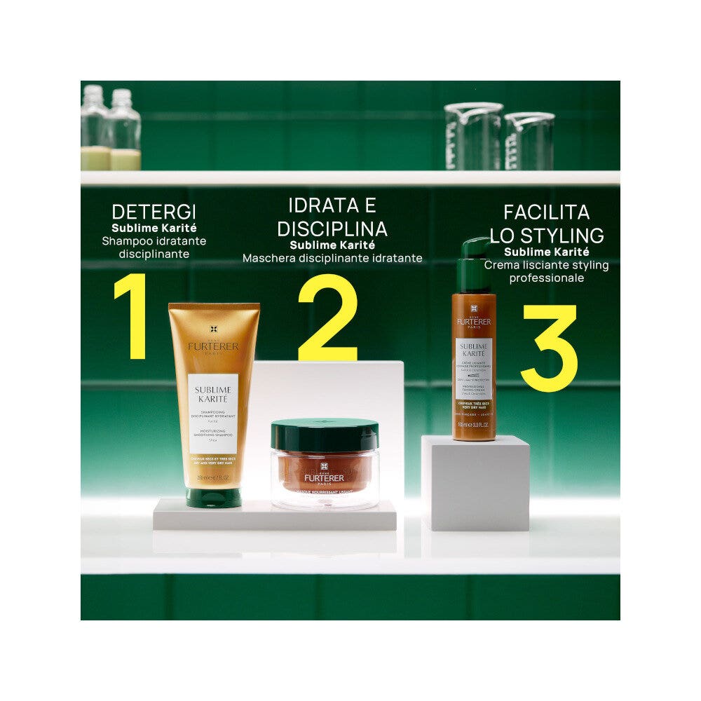 Rene Furterer Crema Lisciante Styling Professionale Sublime Karité 100ml-5