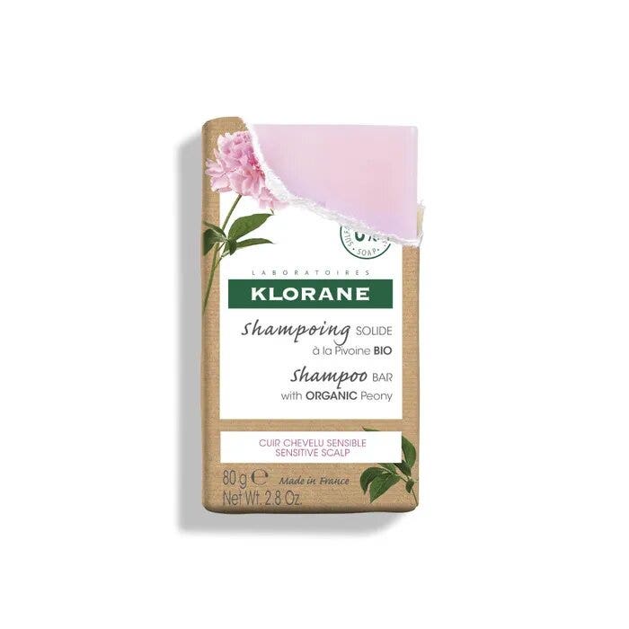 Klorane Shampoo Solido Lenitivo Peonia Bio 80g-6
