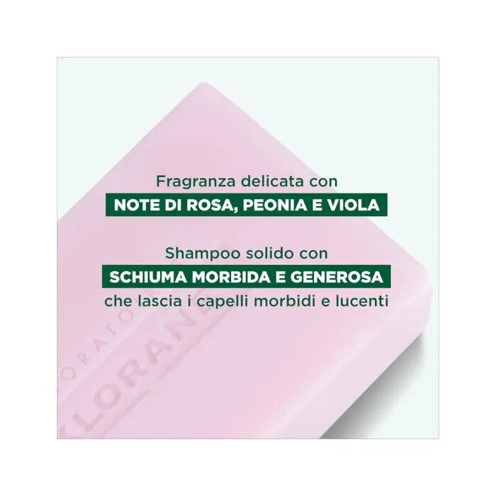 Klorane Shampoo Solido Lenitivo Peonia Bio 80g-9