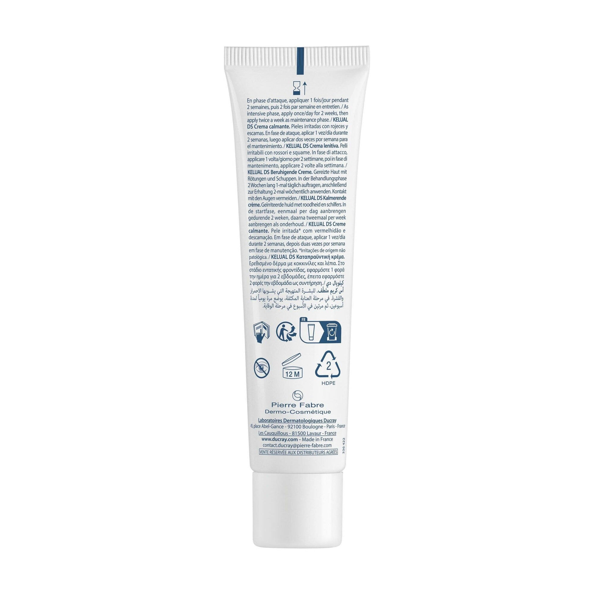 Ducray Kelual Ds Crema Lenitiva Viso Anti-squame 40ml-2