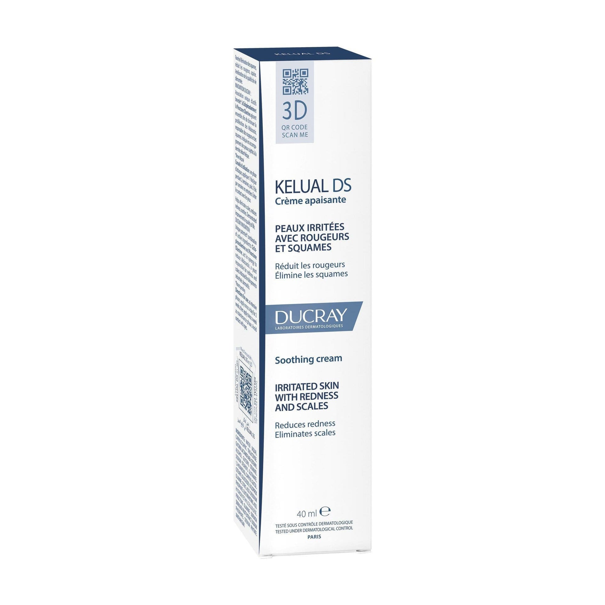 Ducray Kelual Ds Crema Lenitiva Viso Anti-squame 40ml-3